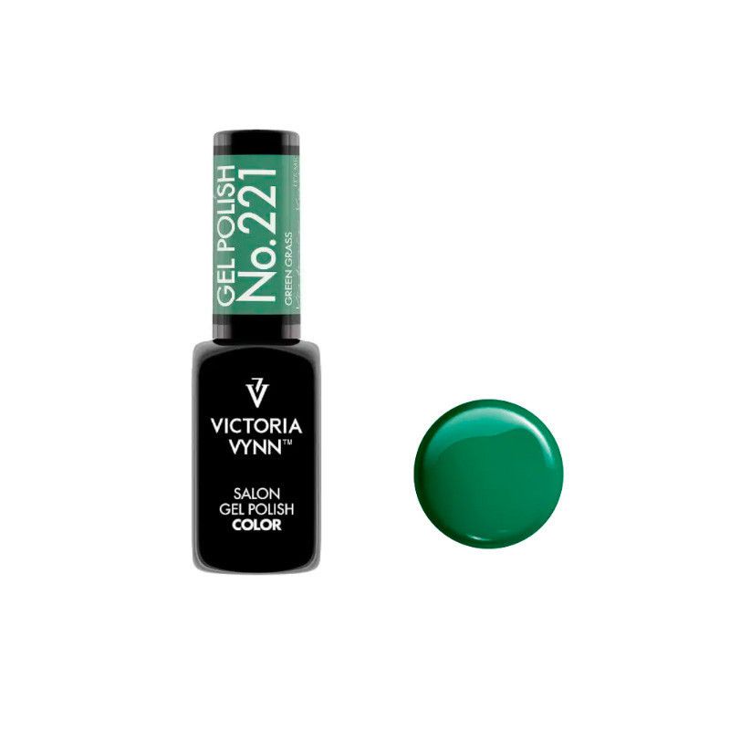VICTORIA VYNN Gel Polish Color No. 221 Green Grass - 8 ml
