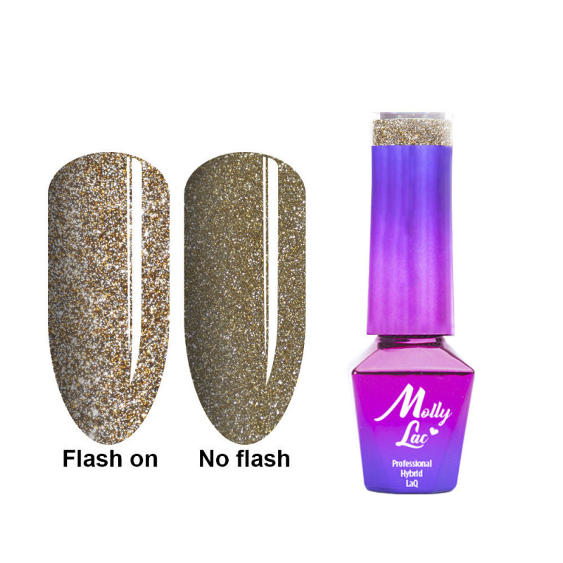 MollyLac Flashing Lights Honeywood 5 ml Nr 611