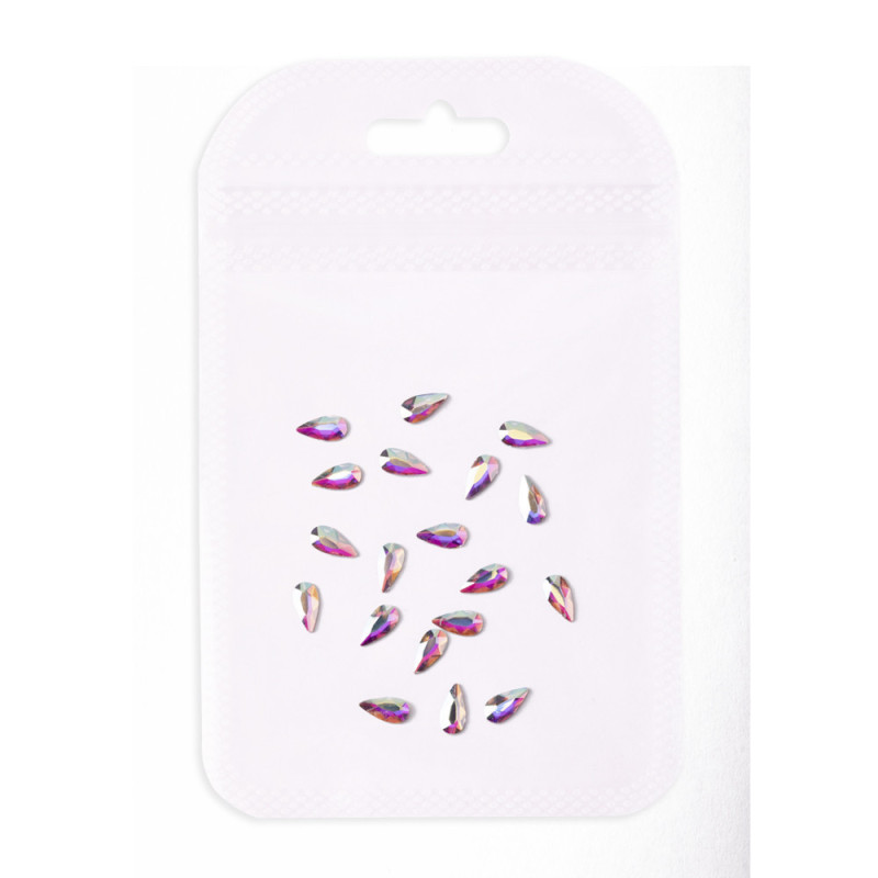 Nail crystals 3D 20 pcs Nr 6