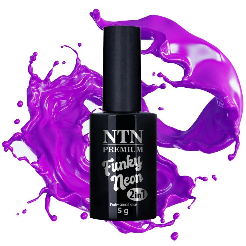 Funky Neon Base 2w1 NTN Premium baza średnio elastyczna 5 g Nr 5